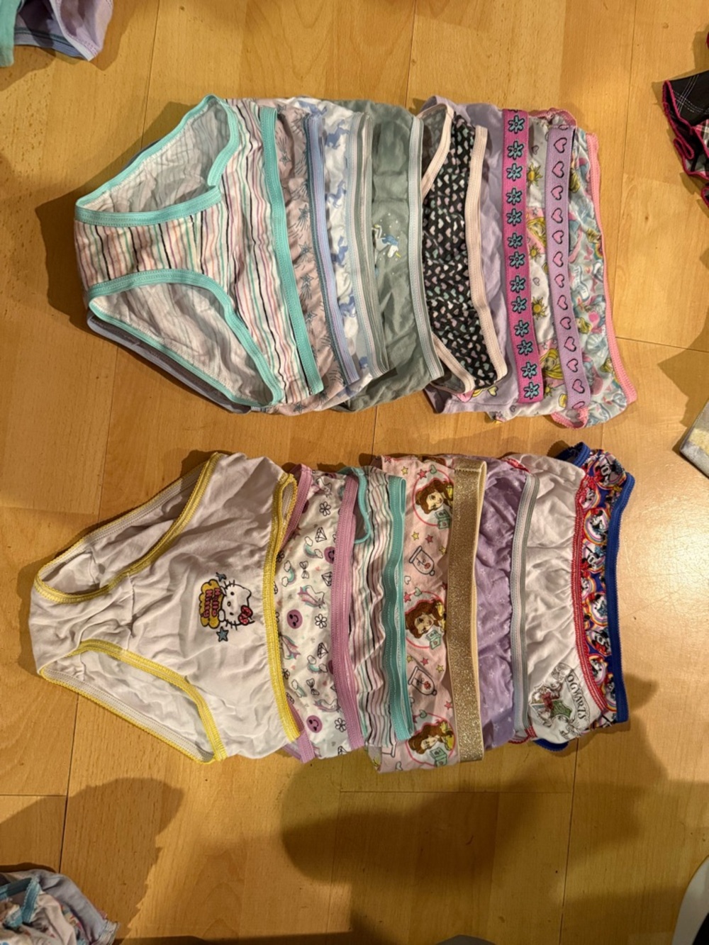 Girls Assorted Cotton Briefs Pack - underwear
